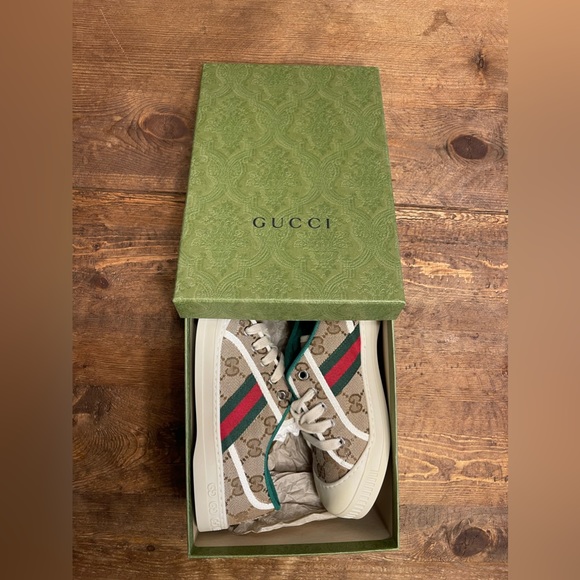 Gucci Children’s Sneakers ACE GG SUPREME Sold Out size 33/2 - Picture 6 of 6